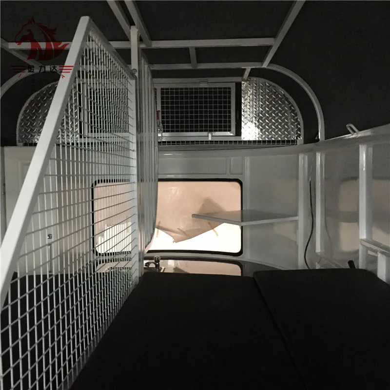 
2HSL-D chinese imported australian standards 2 horse trailer 