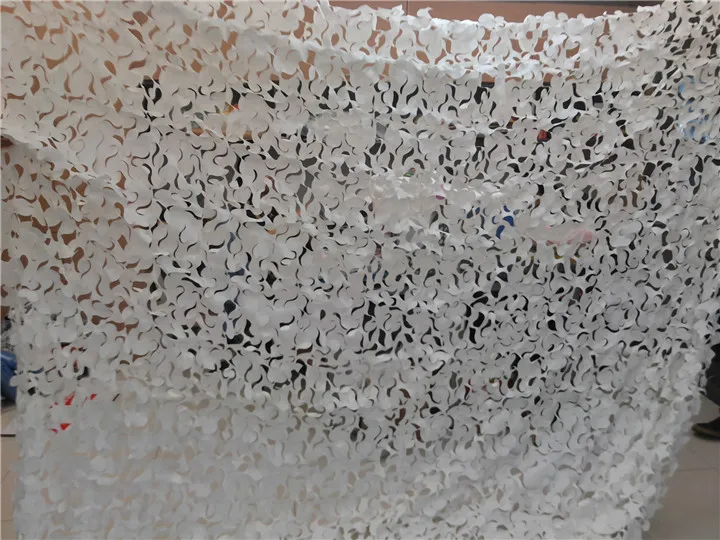 6 x 6 m white camo net , hot sale snow camouflage net (Red de camo de nieve)