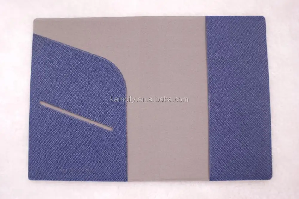 
2017 New design PU passport cover or customized logo embossed passport holder 