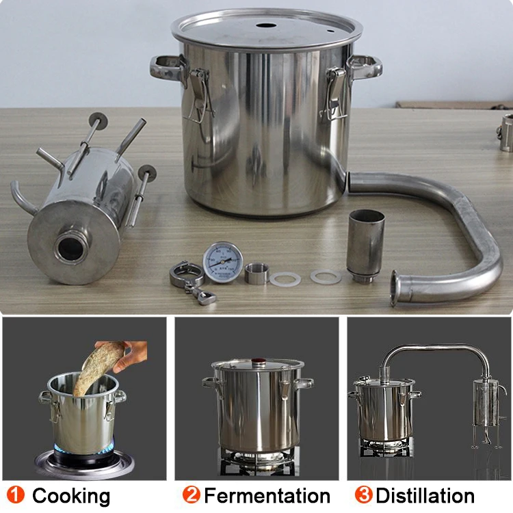 70L Home Brew Distilling Alcohol Fermentation Machine