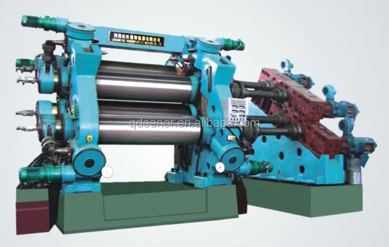 Rubber calender machine made by Qingdao Eenor Rubber Calendar Machinery price