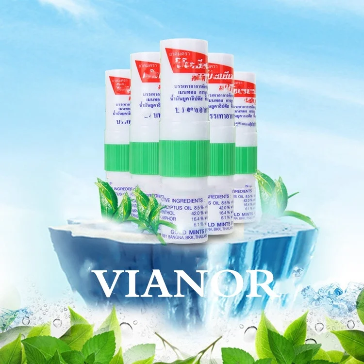 China High quality aromatherapy 2 IN 1 Nasal Inhaler