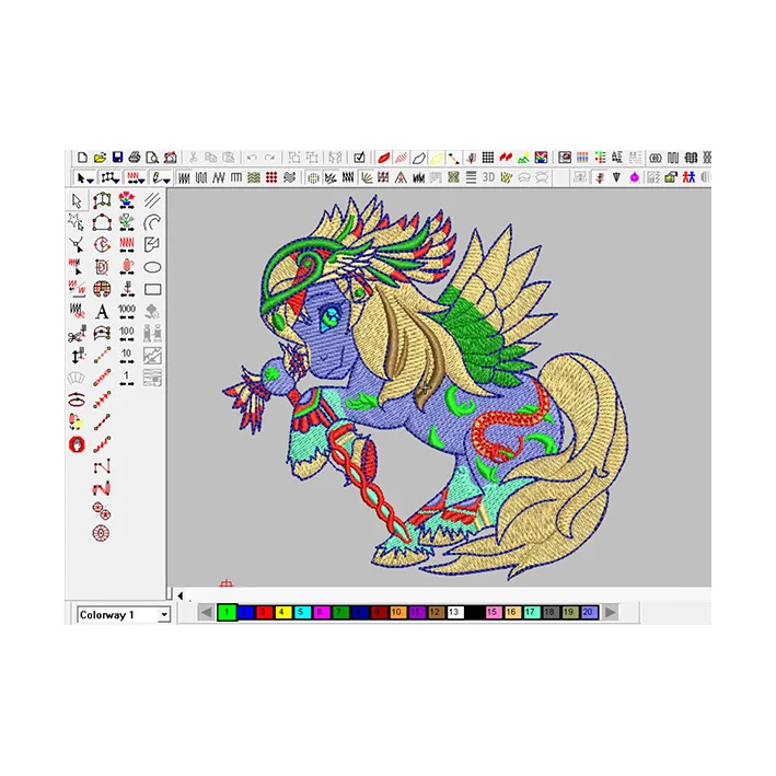 
High-quality Custom Jeans Embroidery Designs 3d Design Badge 