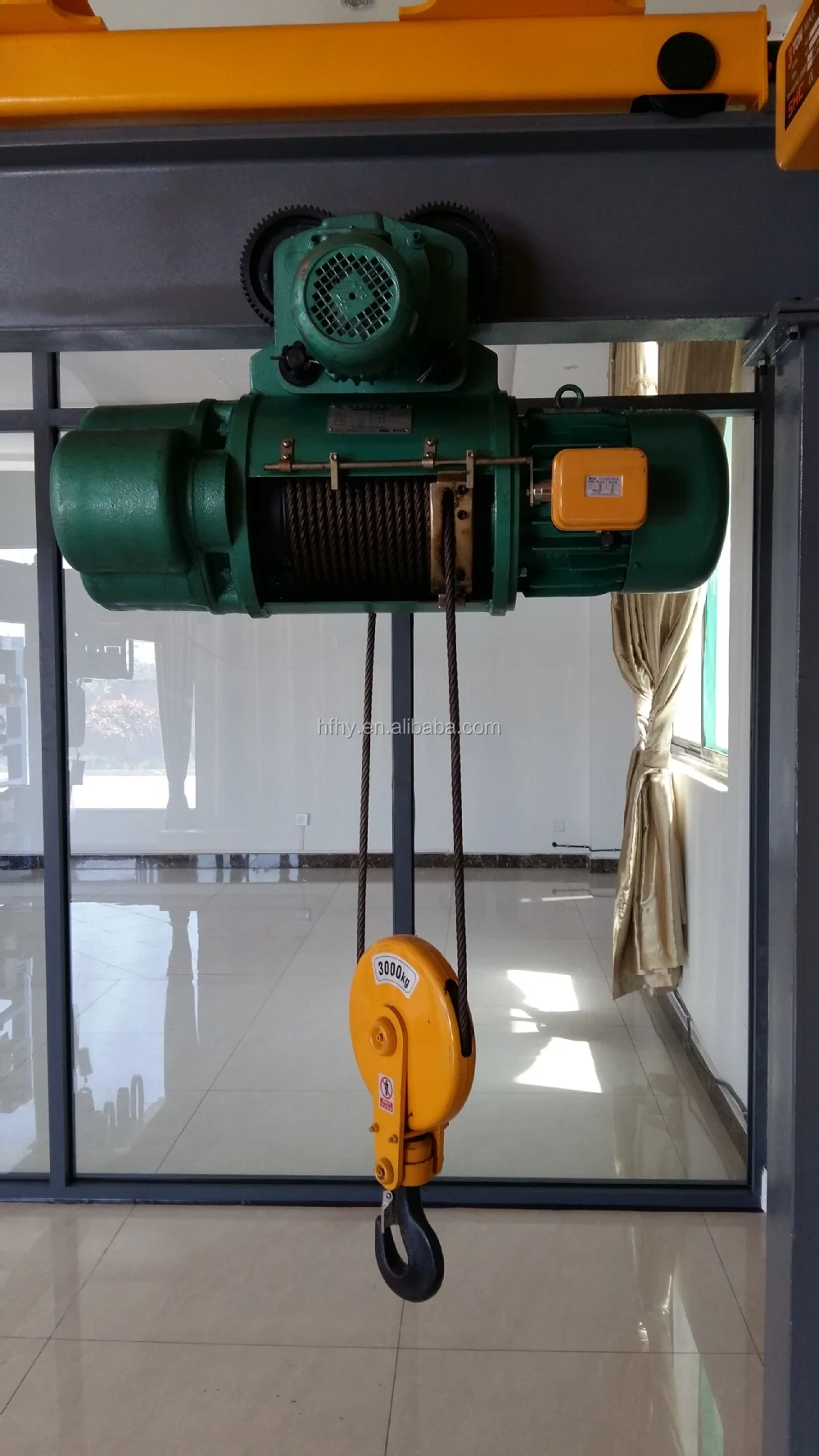 CE certificate double girder hoist twin beam bridge travelling crane electric wire rope hoist 10t 12m manufacturer