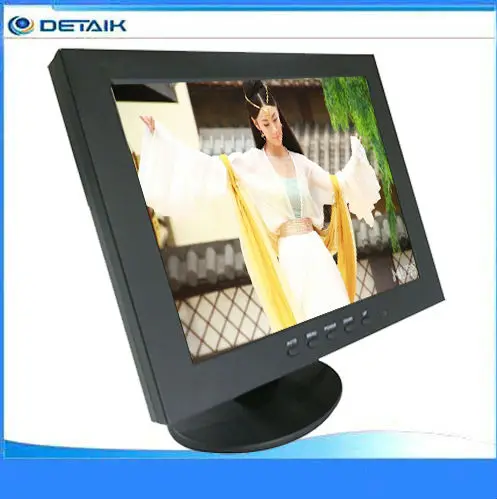 непосредственно продажи по manaufacturer новый экран 10 дюймов 4:3 жк-монитор телевизора bnc для монитор с av системы