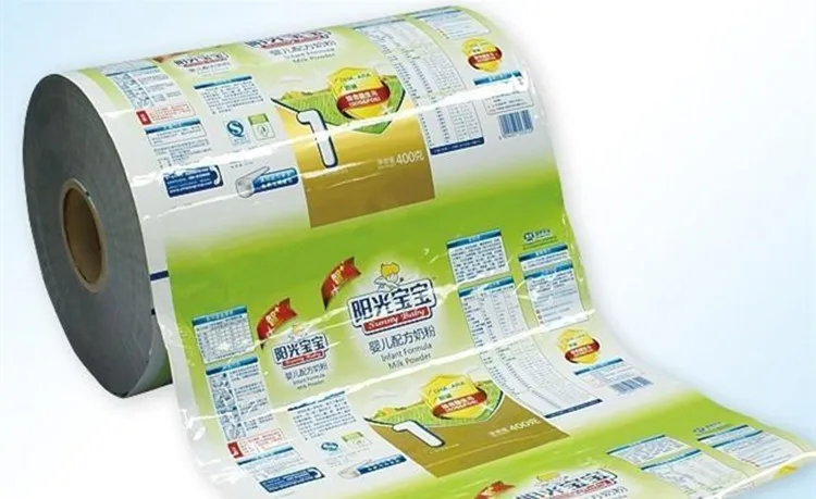 Factory Food Packaging Laminated Custom Printed Plastic Roll Film