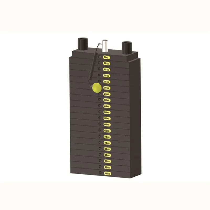 Steel weight stack 200kg bearings smith machine gym accessories