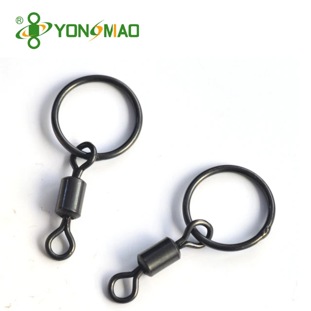 Big solid ring carp swivel wholesale fishing gear