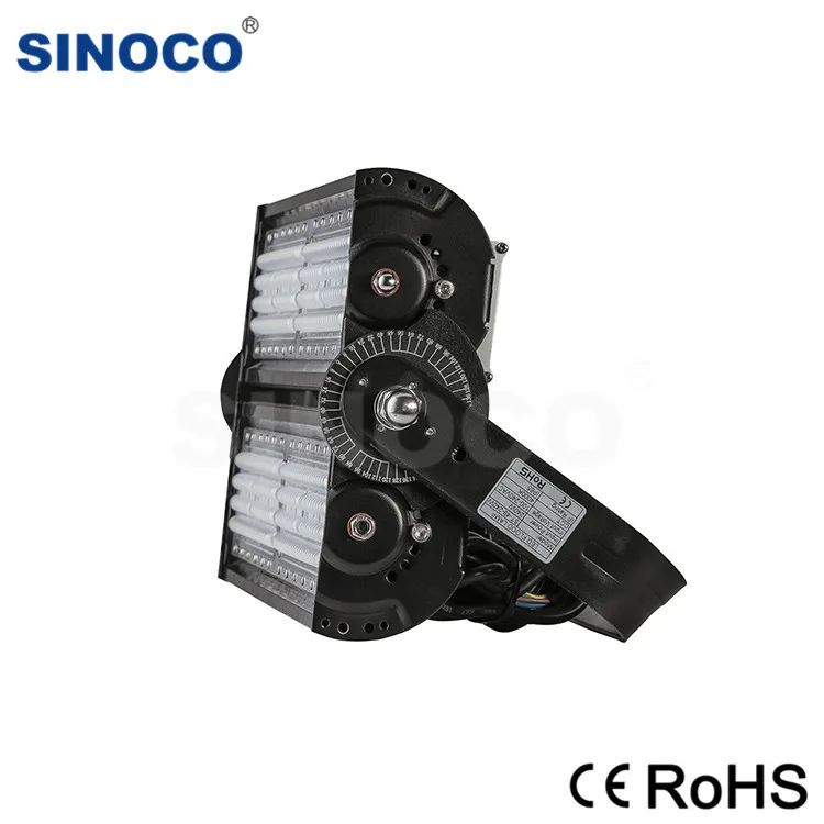 800W LED Flood Light 180 Degree Rotatable U Bracket Aluminum Alloy Body IP65 Rating Stadium Park 4000K Color Temperature 5000K