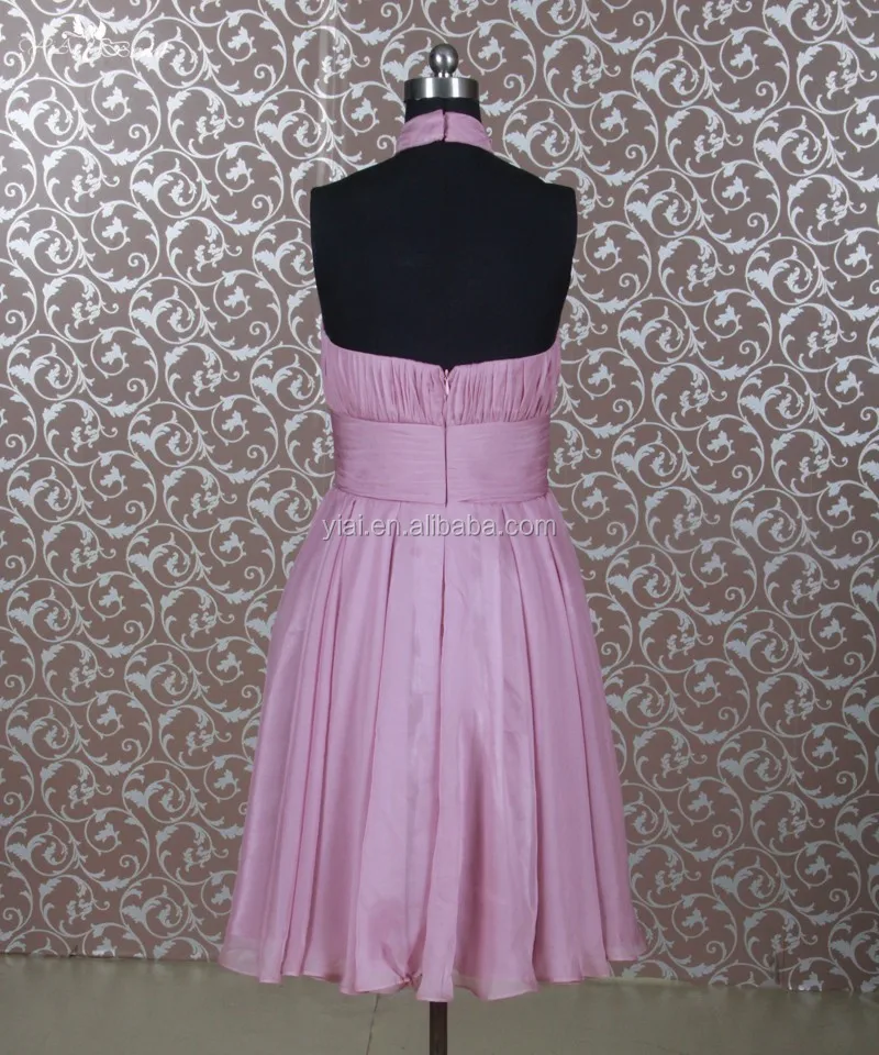 
RSE684 Halter Neckline Knee Length Lavender Floral Mother Of The Bride Dresses With Jacket 