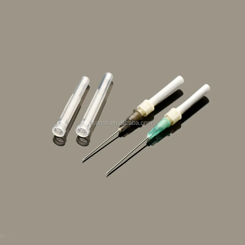 
Through-link blood collection Needle with FLASHBACK window 