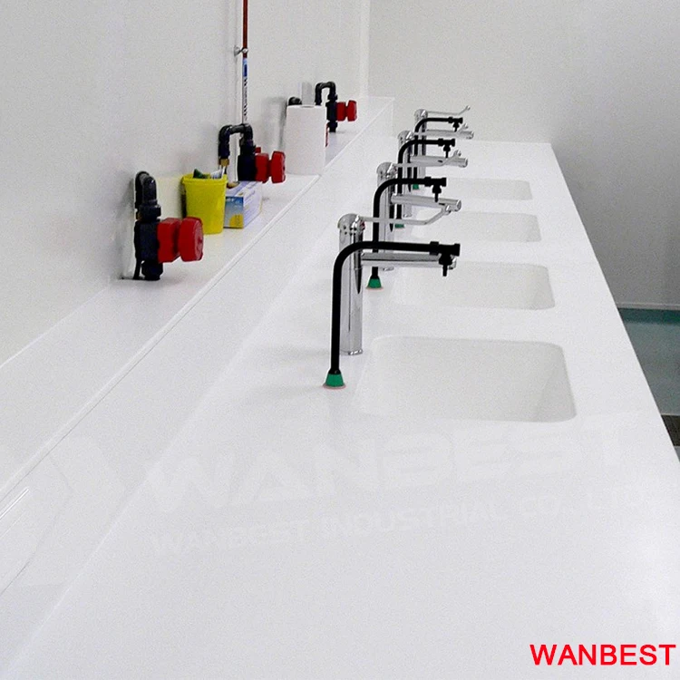 Cheap Artificial Stone Kitchen Vessel Sink Countertop Hotel Bathroom Face Wash Basin