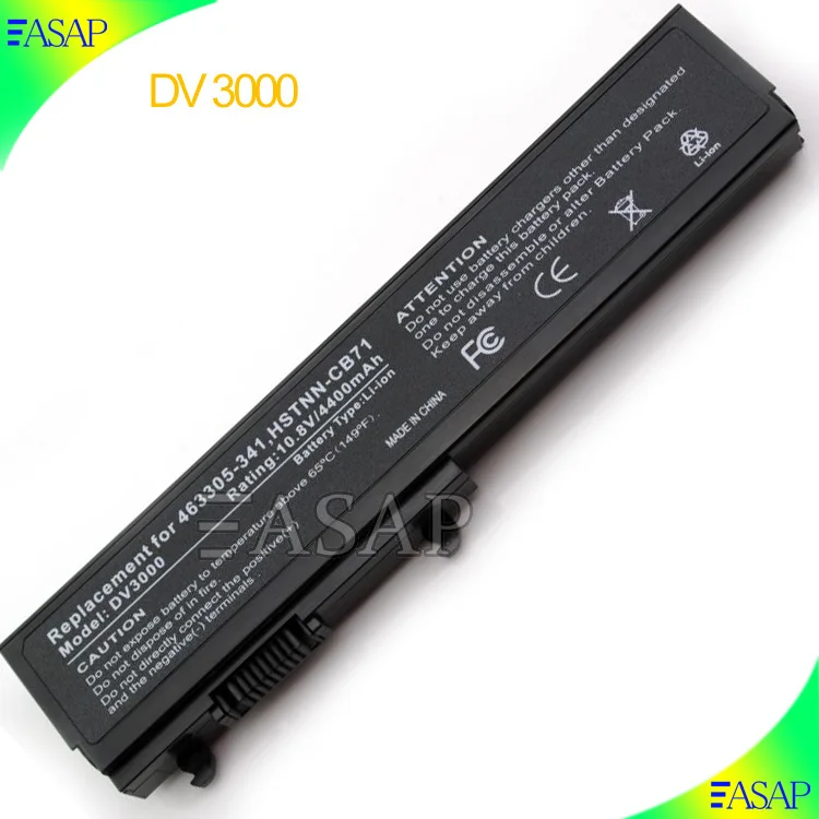 Сменный аккумулятор для HP павильон dv3000 dv3100 dv3500t dv3600t HSTNN-CB71 HSTNN-OB71