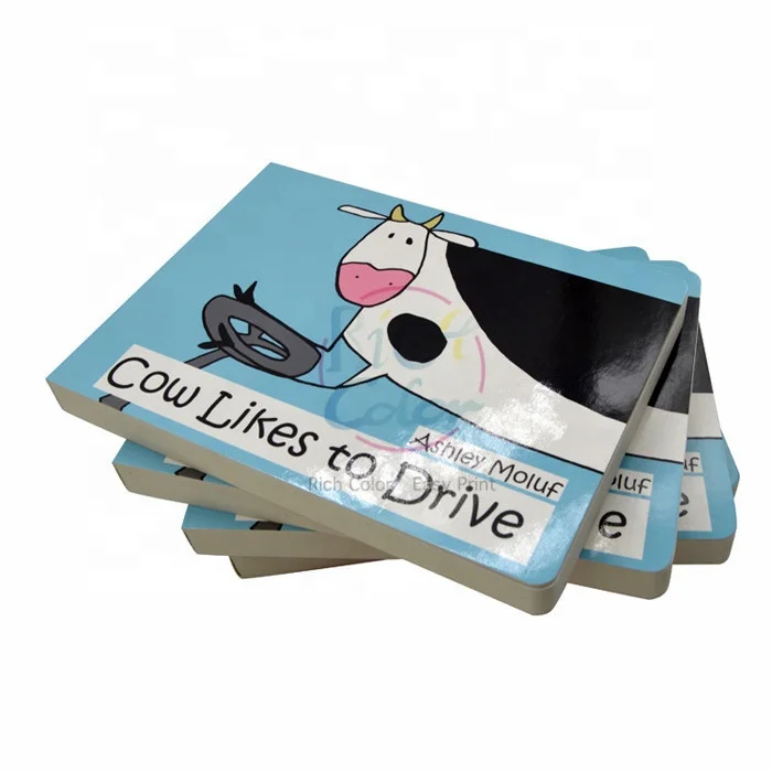 
High Quality Kids Board Book Printing On Demand Service 