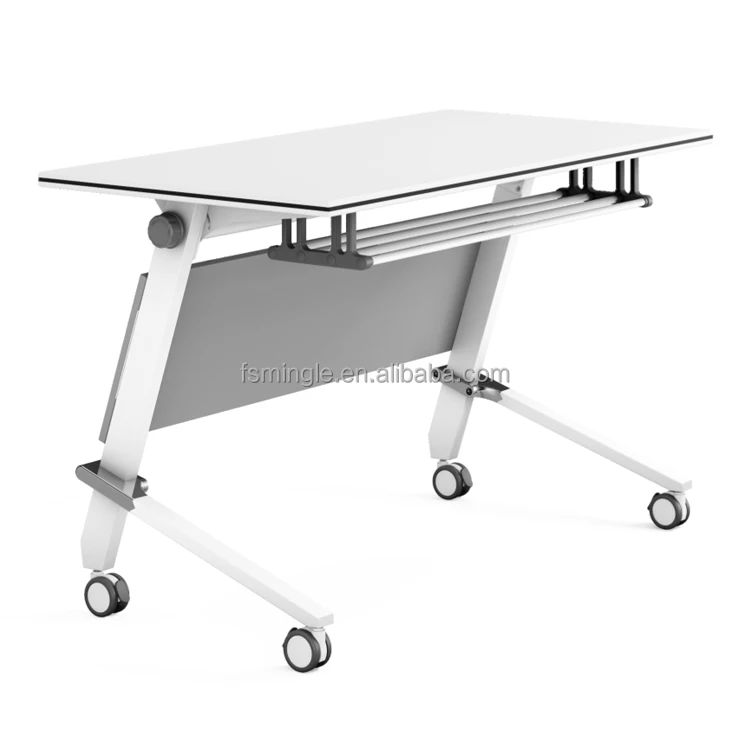 Particleboard base Training table for training conference room with Collapsible table top