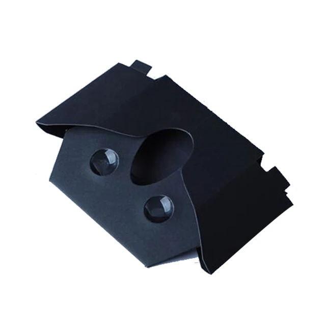 
2019 Cheap Custom Logo 34mm 37mm diameter Lens 3D VR Headset Cardboard V2 Glasses &nbsp;&nbsp;&nbsp;