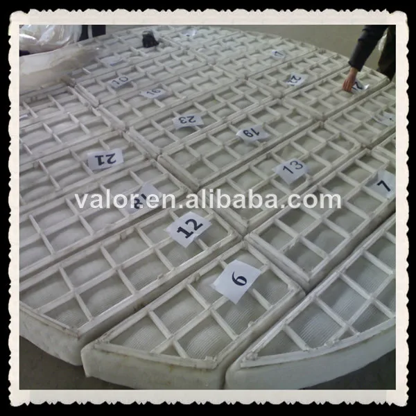 cheap pp network wire demister pad/mist rectifier from anping factory