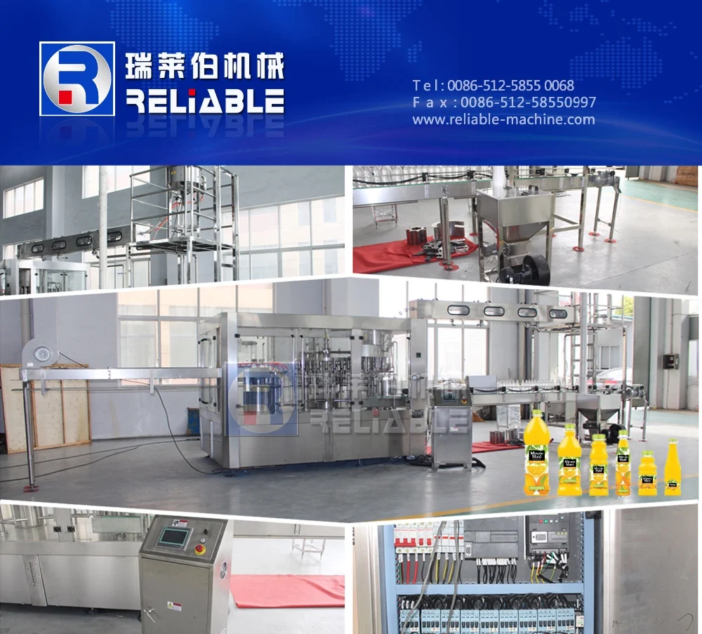 Хорошая Цена, Пластиковые Бутылках Мякоти Плодов Сок Наполнения Машины Для Продажи