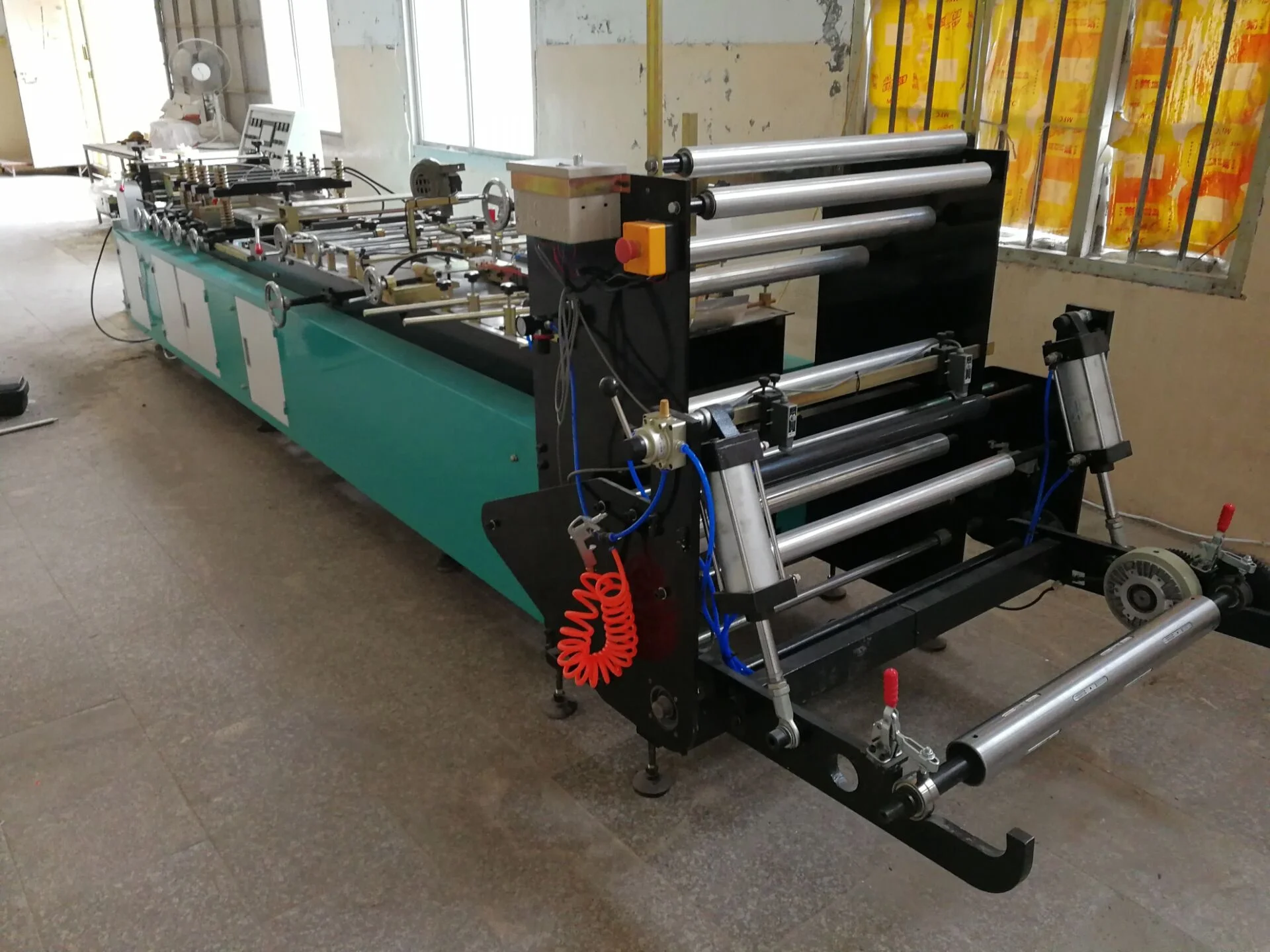 ZDF model High speed middle and bottom sealing paper bag making machine