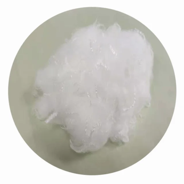 0.9d*32mm microfiber recycled polyester fiber for filling