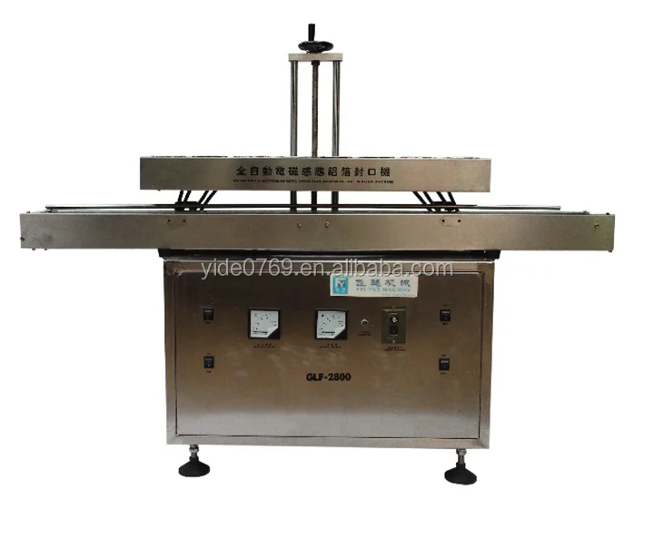 GLF-2800 Stainless steel Aluminium Foil Pad Liner sealing Machine