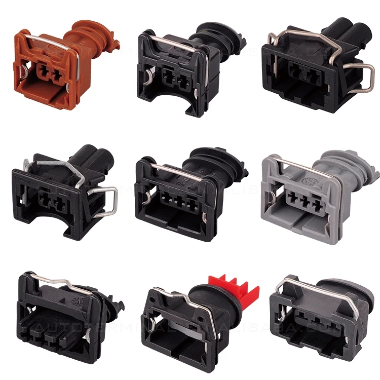 DJ7055-6.3-21 pa66 gf30 fep разъем 5pin и 8pin