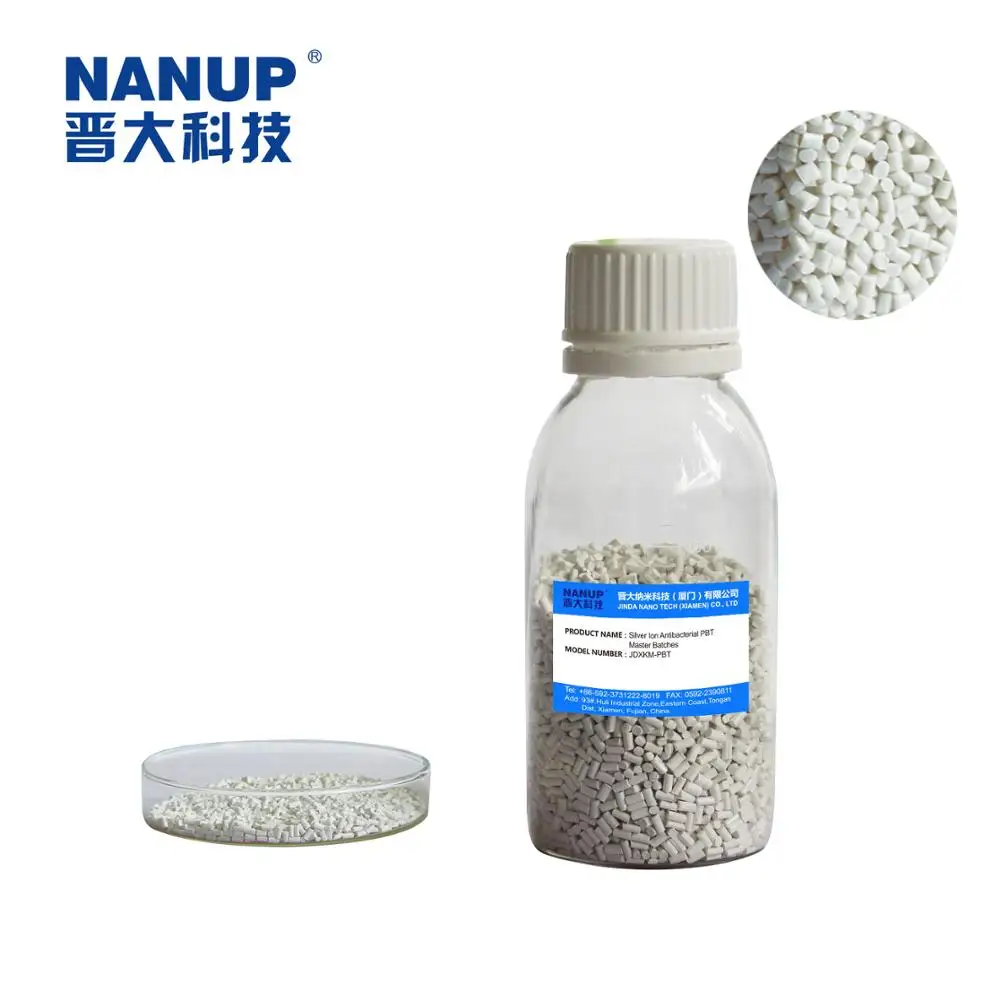 
Silver ion functional masterbatch PBT granules polypropylene antibacterial masterbatch 