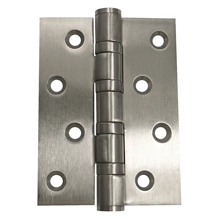 Ball Bearing Door Fixed Hinge  Hyland OEM Black Painting Stainless Steel Material 4 Inches , Heavy Duty Wooden Door Flat Hinge