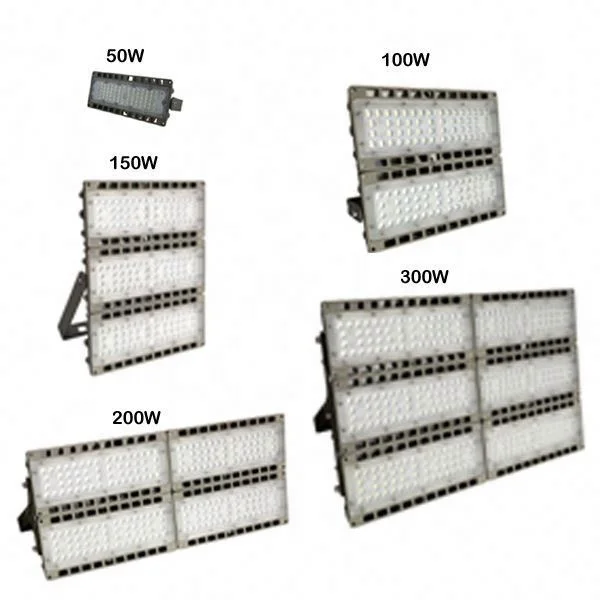 
2018 new design slim ip65 waterproof outdoor driverless AC module 100w led flood light 