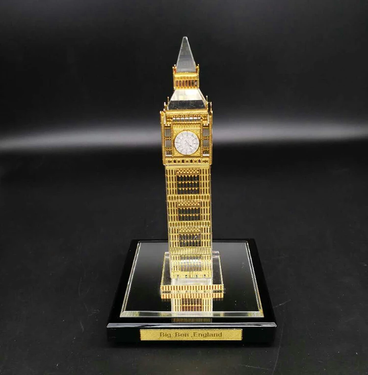 
New Arrival Sample Available Crystal Big Ben Model 