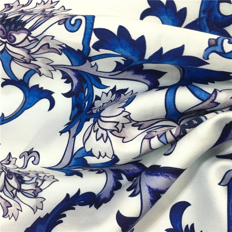 Уникальный дизайн, цветочный принт на заказ из хлопчатобумажной ткани для футболок