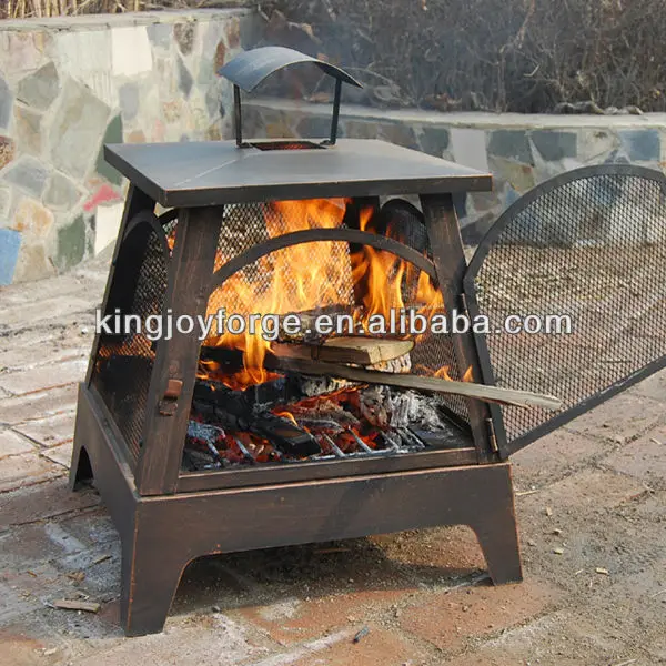 Kingjoy Durable steel iron fireplace outdoor stove garden patio heater