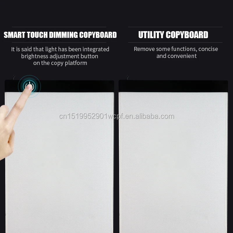 A4 LED Dimmable Drawing panel, Architects Drawing Tracing Table Light Box ,super slim graffiti lighting pad