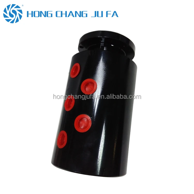 Multi couplers excavator rotary unions hydraulic rotary coupling swivel flange connection