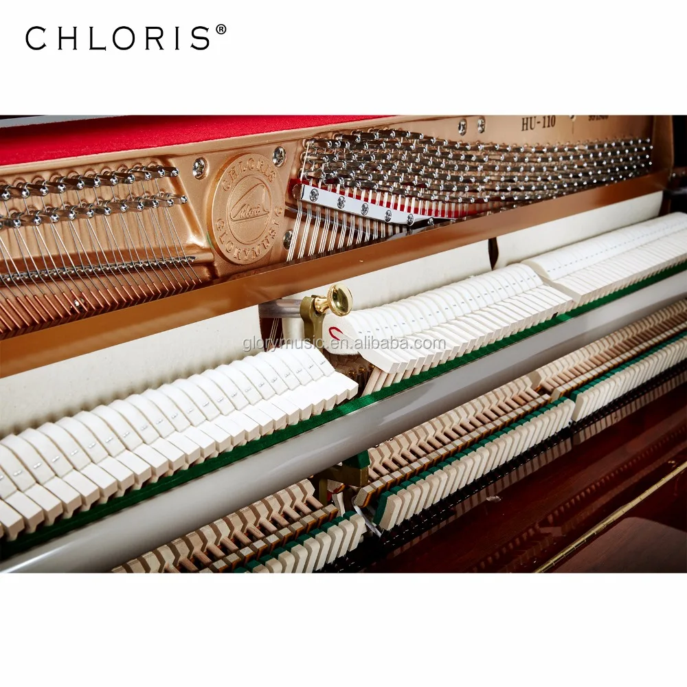 Chloris Mahogany Polish Mini Wooden Upright Piano for Sale 110