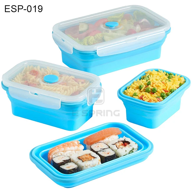 100% Food Grade Square Vacuum Food Storage Containers Food Storage Box Set