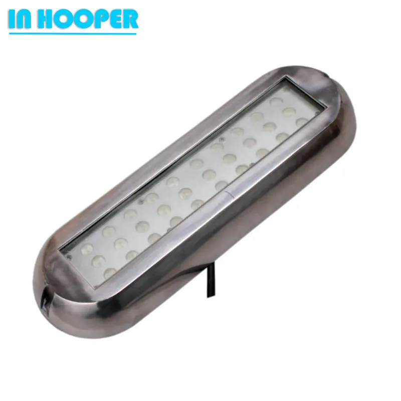 Boat Accessories 12V 3500lm 316 SS Marine Grade Underwater Deck Light for Boat