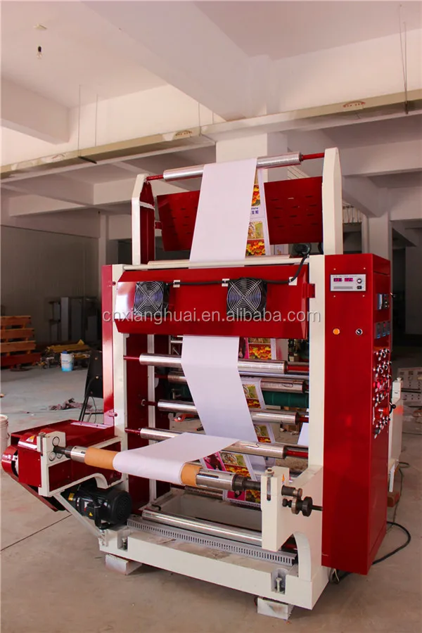 1 Color Flexo Printing Machine For BOPP Film And Paper Bags