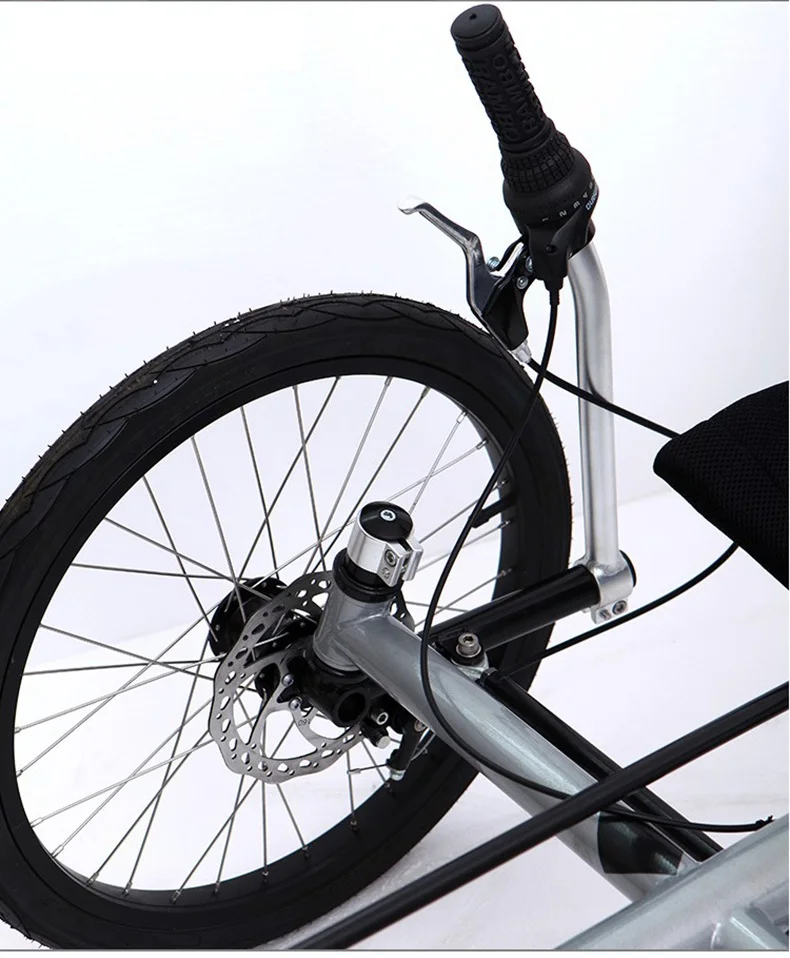 FREE SHIPPING  CLASSIC Three wheel shock absorption foldable   Recumbent Trike