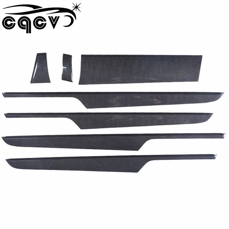 Interior Decoration carbon fiber for porsche macan 95B Sticker trim Door Window Regulator