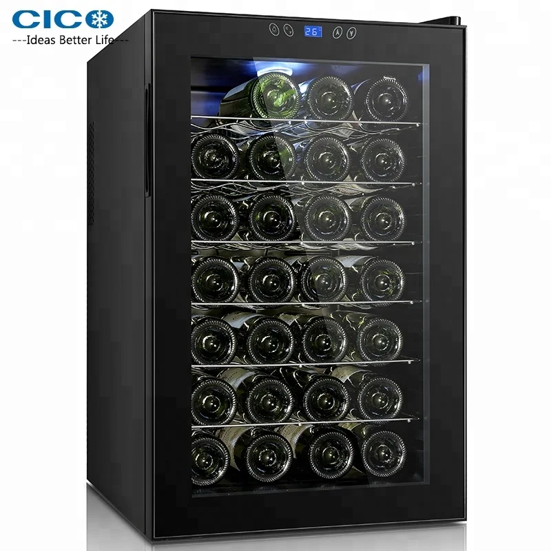 28bottles thermoelectric wine cooler , wine fridge , wine refrigerator with touch-panel control