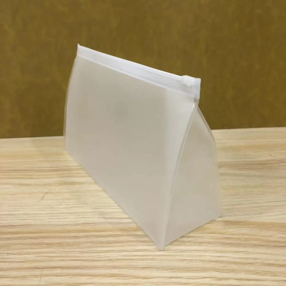 A4 Size Clear frosted EVA zip lock plastic bag