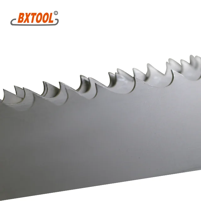 
BXTOOL-M42/X 80*1.60mm inch 3 5/8*0.063 factory price bimetal band saw blade for cutting large and heavy metals 