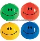 Factory wholesale inflatable ball smile face very popular