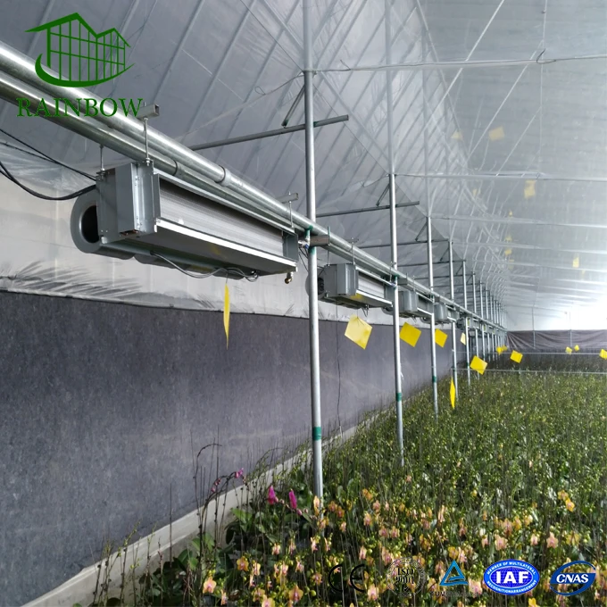Китайская теплица с солнечной теплой зеленой пленкой для дома с системой отопления