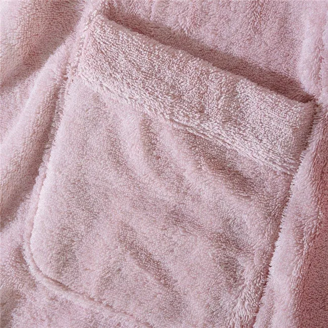
Classical Style Waffle Weave Style Gold Purfle 100% Cotton Hotel Bath Room Linen Bath Robe 