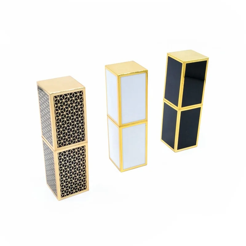 low MOQ plastic empty lip balm container  customer private logo printing lipstick tube