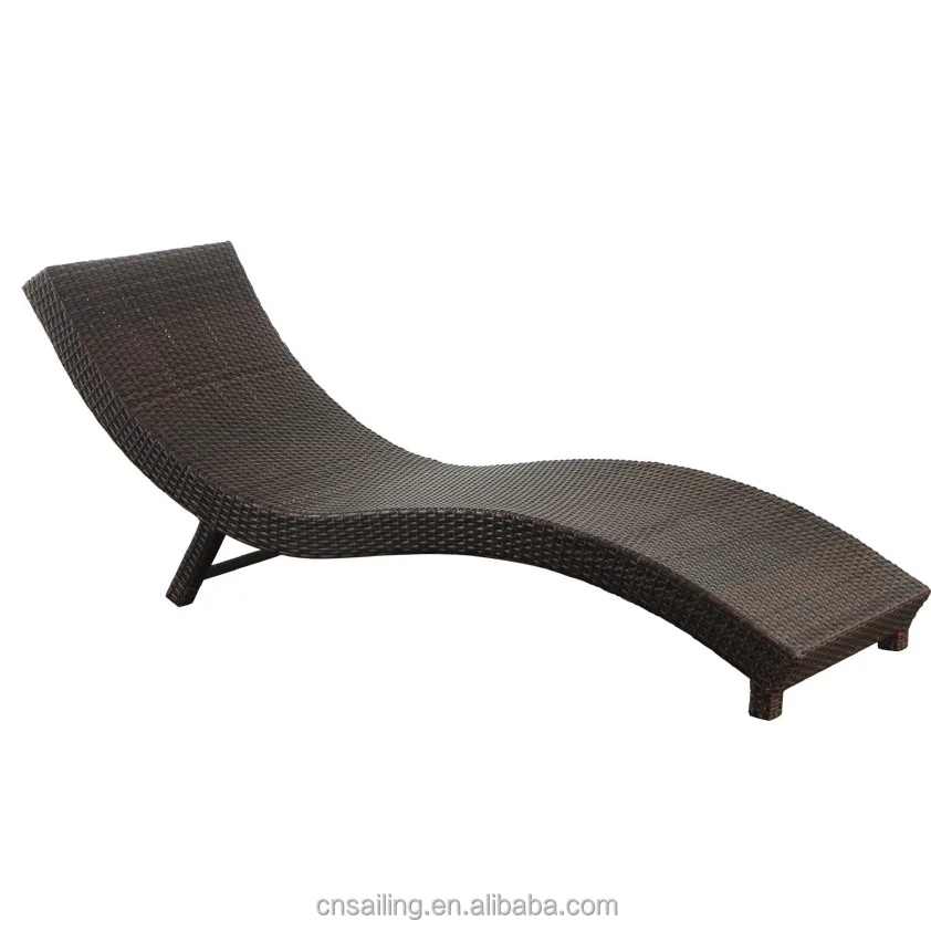 Fashion And Modern Aluminum Beach Cheap Folding Swimming Pool Lounge Chair