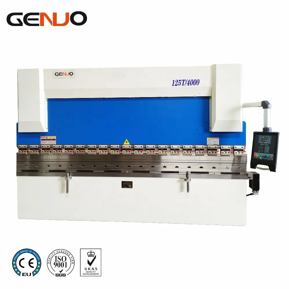 Гидравлический листогибочный станок с ЧПУ, гибочная машина DELEM Da41s, система с ЧПУ, торсионная планка, полностью автоматическая Концевая формовка 10-550 мм 140