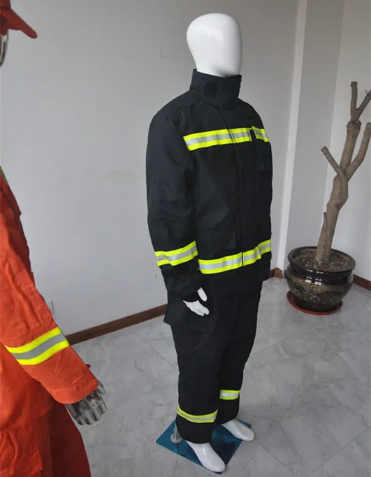 Aramid EN469 fireman firefighting fire uniform fire proof suit clothes